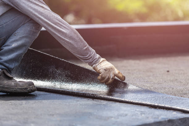 Professional Waterproofing technician working in Madison, AL